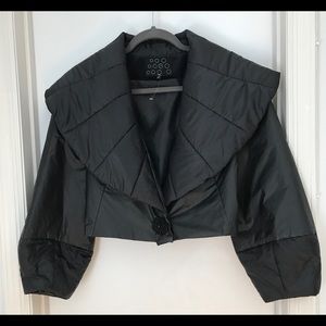 Cropped puffer jacket